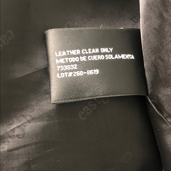 EAST 5th LEATHER COAT EUC - Picture 5 of 9
